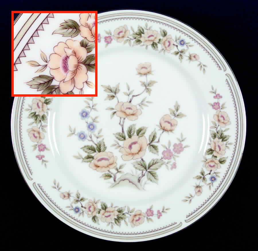 Rose Garden Dinner Plate by Style House-1