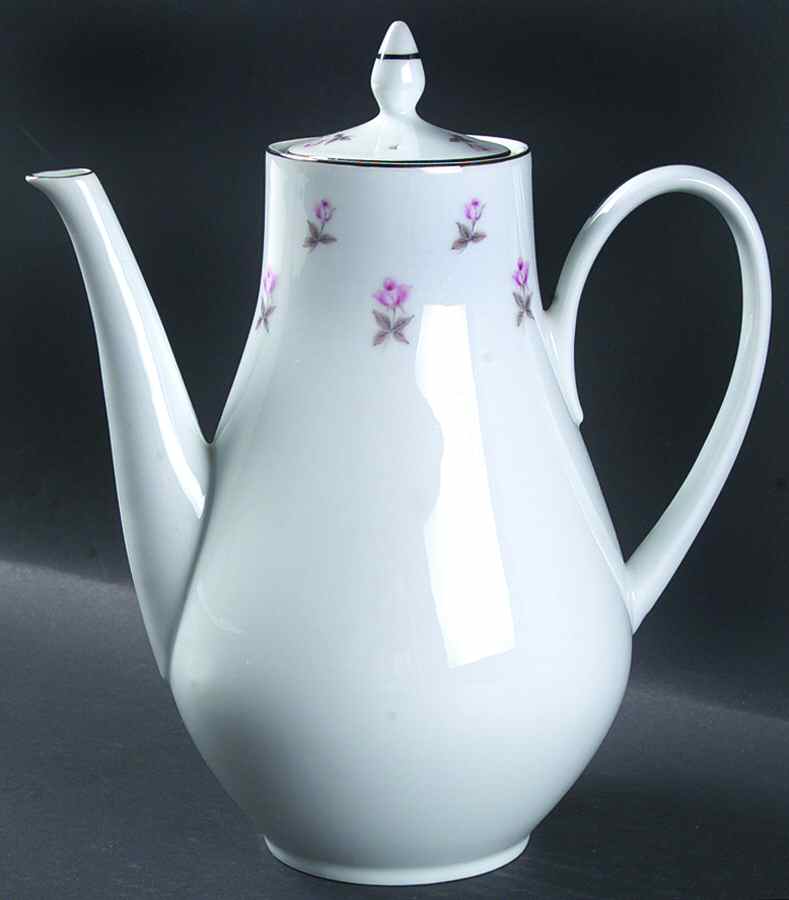 Rosette Coffee Pot & Lid by Style House-1