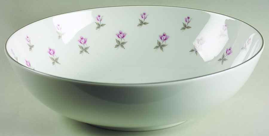 Rosette 9" Round Vegetable Bowl by Style House-1