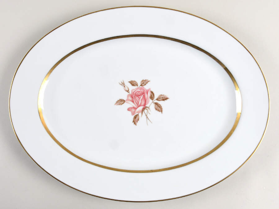 Rosemont 16" Oval Serving Platter by Style House-1