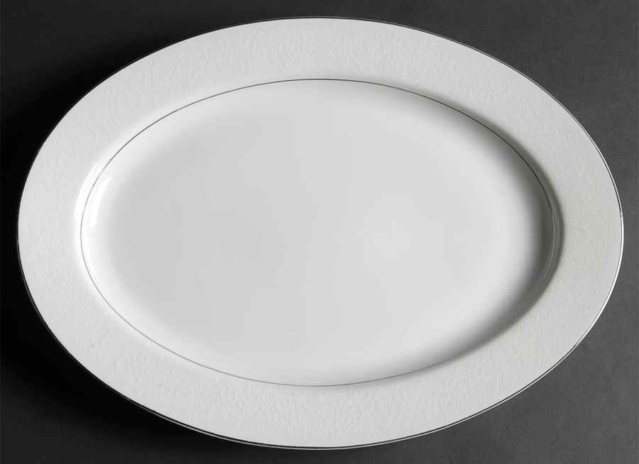 Shannon 16" Oval Serving Platter by Style House-1