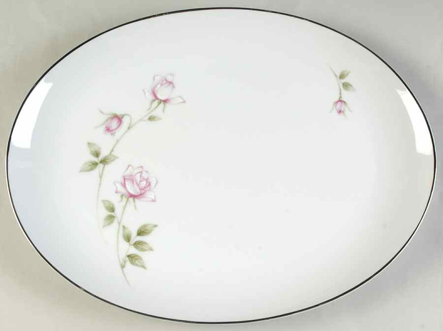 Sharon 14" Oval Serving Platter by Style House-1
