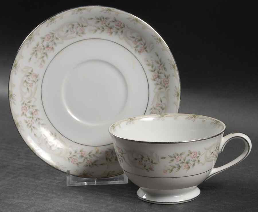 Shelton Footed Cup & Saucer Set by Style House-1