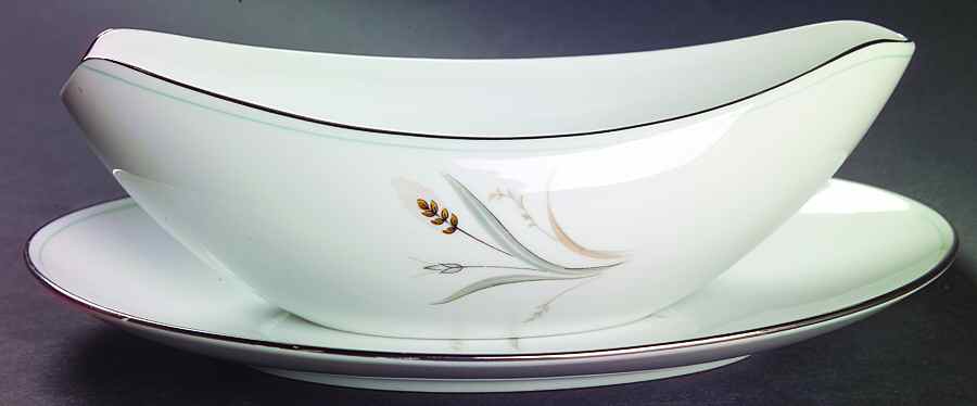 Simplicity Gravy Boat & Underplate/Relish by Style House-1