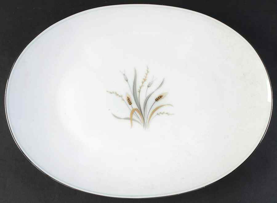 Simplicity 14" Oval Serving Platter by Style House-1