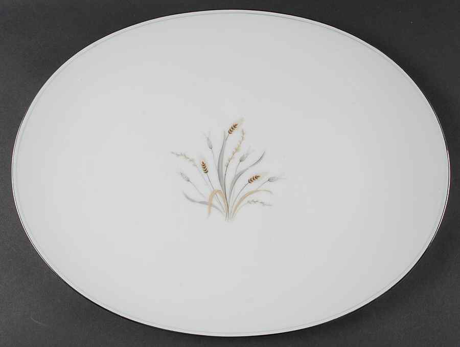 Simplicity 15" Oval Serving Platter by Style House-1