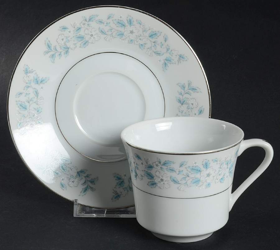 Spring Formal Flat Cup & Saucer Set by Style House-1