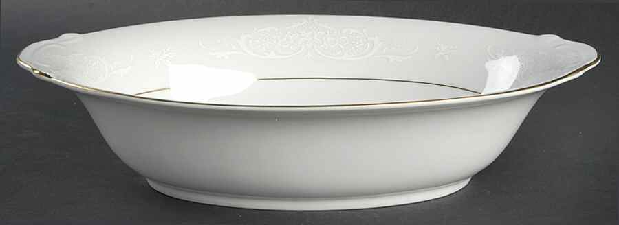 Tapestry 10" Oval Vegetable Bowl by Style House-1