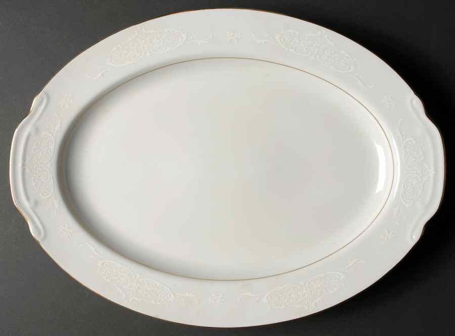Tapestry 16" Oval Serving Platter by Style House-1