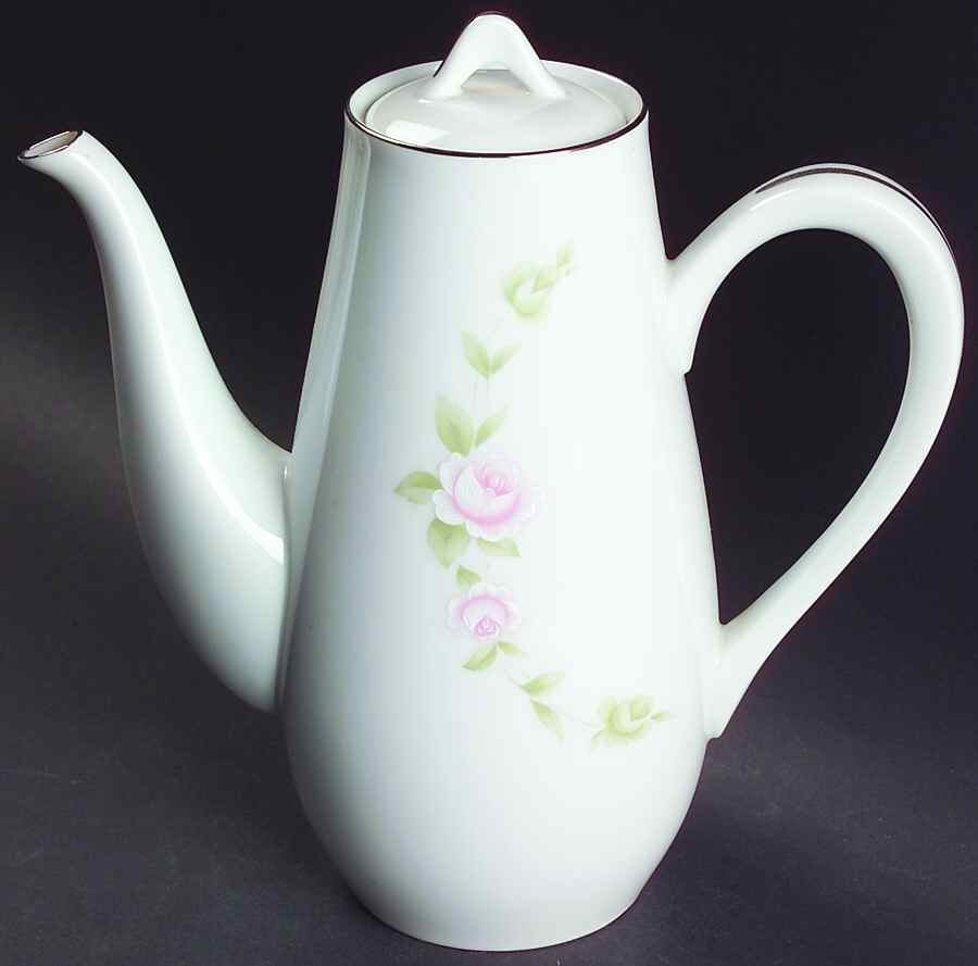 Tudor Rose Coffee Pot & Lid by Style House-1