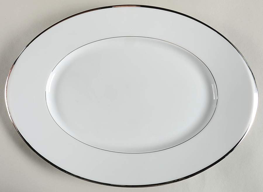 Wedding Band 16" Oval Serving Platter by Style House-1