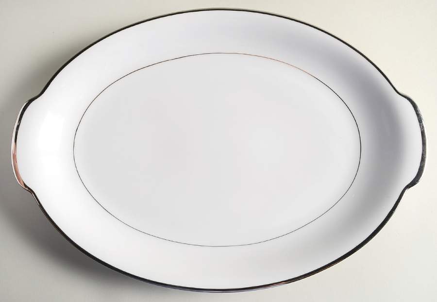 Wedding Band 15" Oval Serving Platter by Style House-1