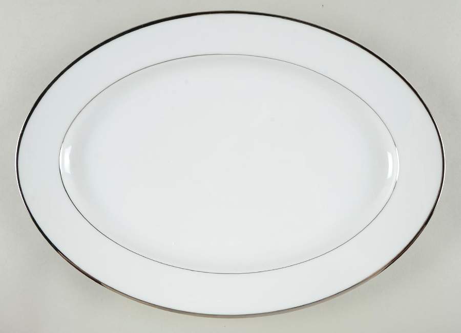 Wedding Band 14" Oval Serving Platter by Style House-1