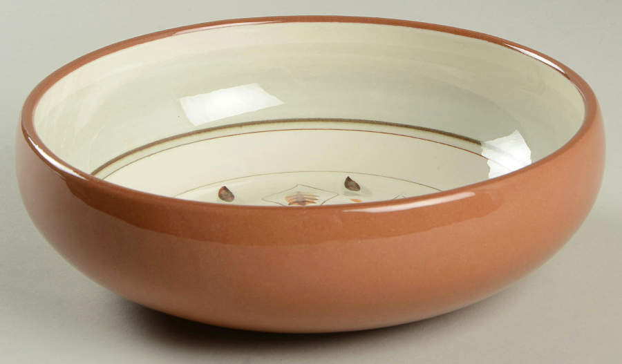 Amber Glo 8" Round Vegetable by Stangl-1