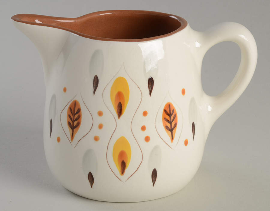 Amber Glo Creamer by Stangl-1