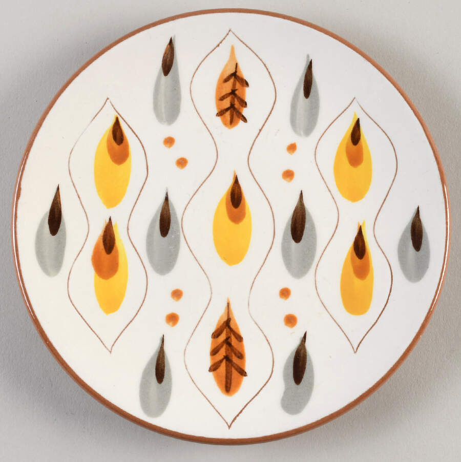 Amber Glo Bread & Butter Plate by Stangl-1