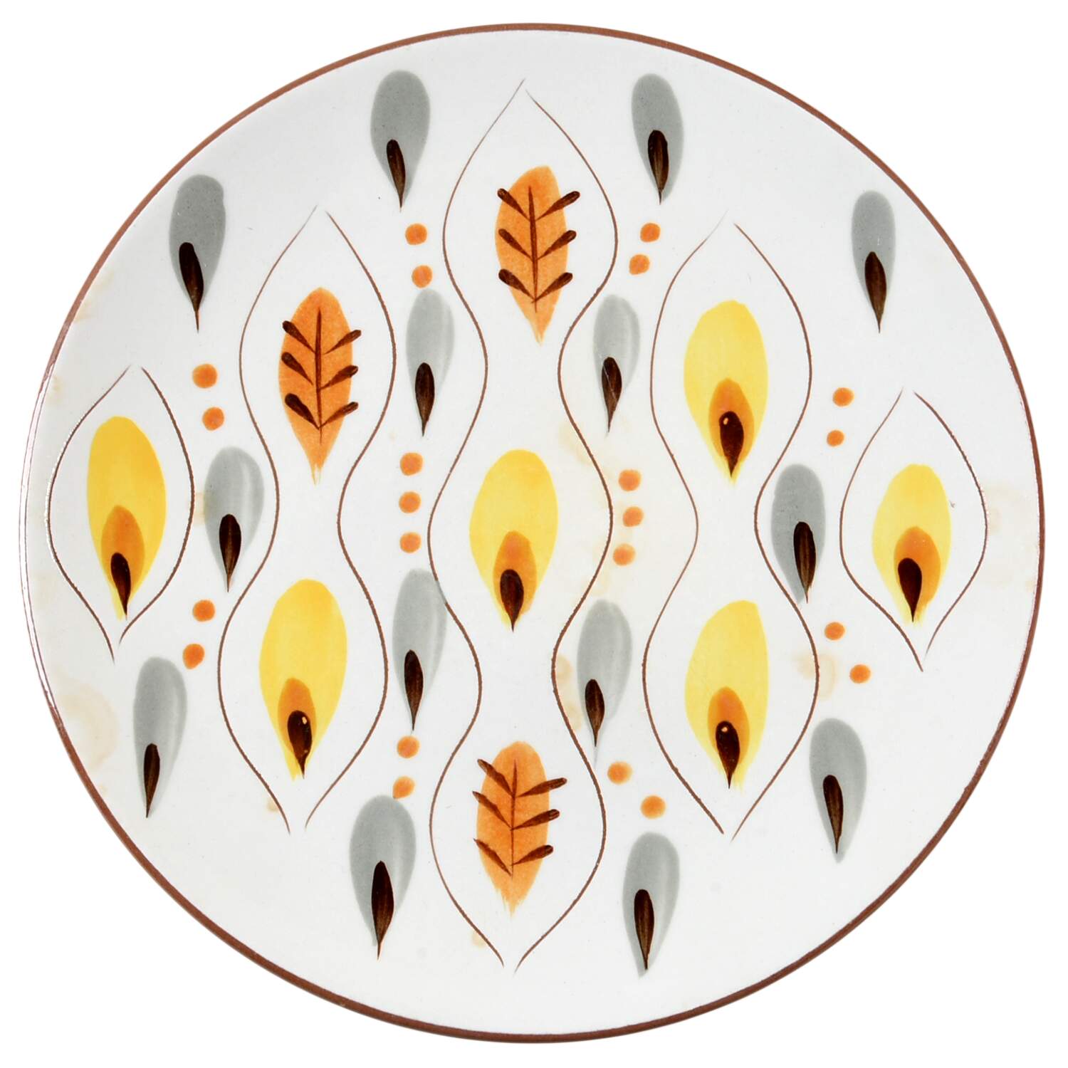 Amber Glo Salad Plate by Stangl-1