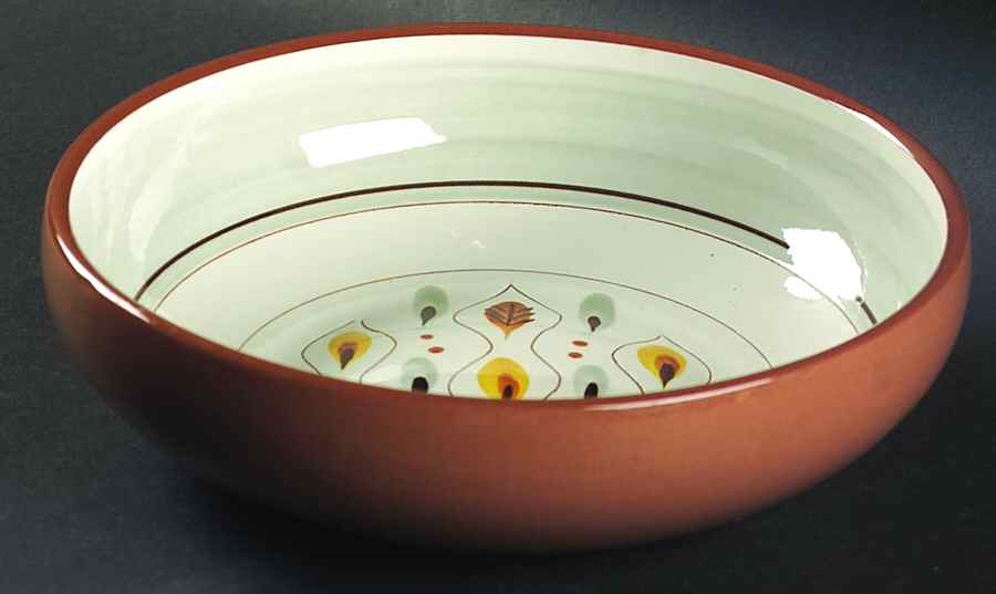 Amber Glo 10" Large Salad Serving Bowl by Stangl-1