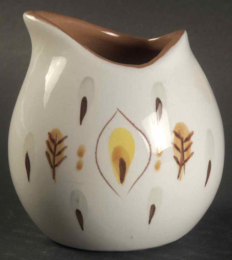 Amber Glo Creamer by Stangl-1