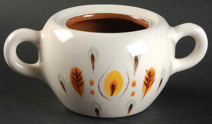 Amber Glo Sugar Bowl No Lid by Stangl-1
