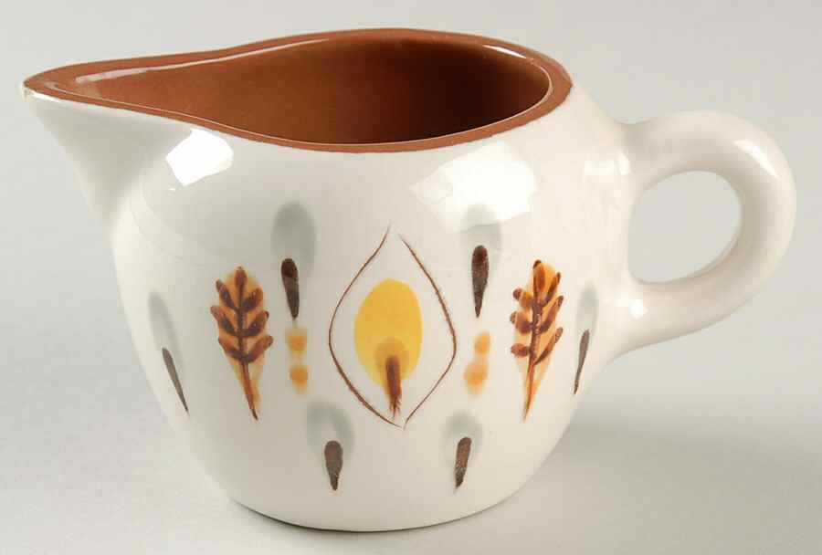 Amber Glo Creamer by Stangl-1