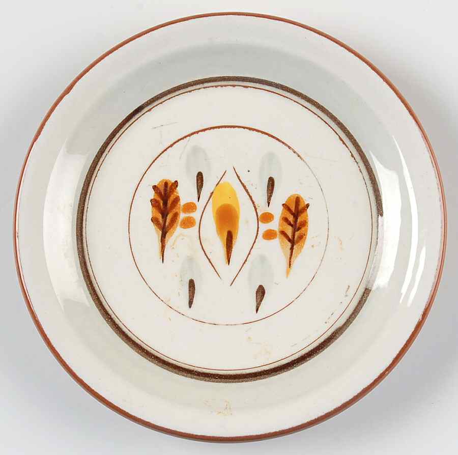 Amber Glo Coaster by Stangl-1