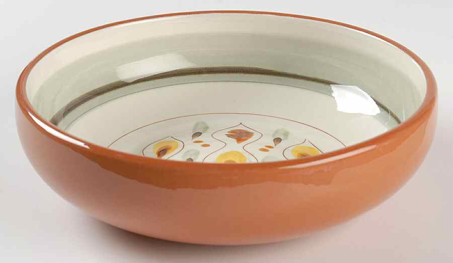 Amber Glo 8" Round Vegetable Bowl by Stangl-1