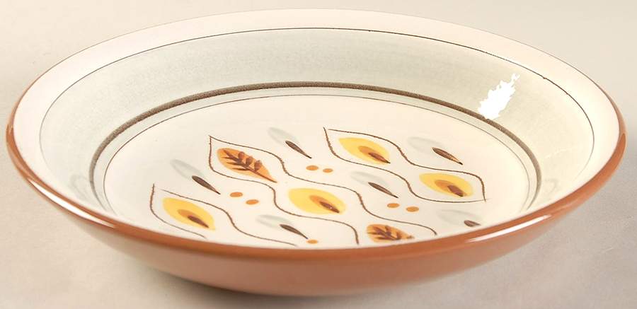 Amber Glo Coupe Soup Bowl by Stangl-1