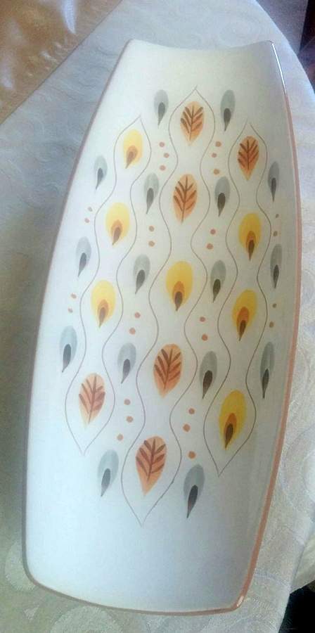 Amber Glo Bread Tray by Stangl-1