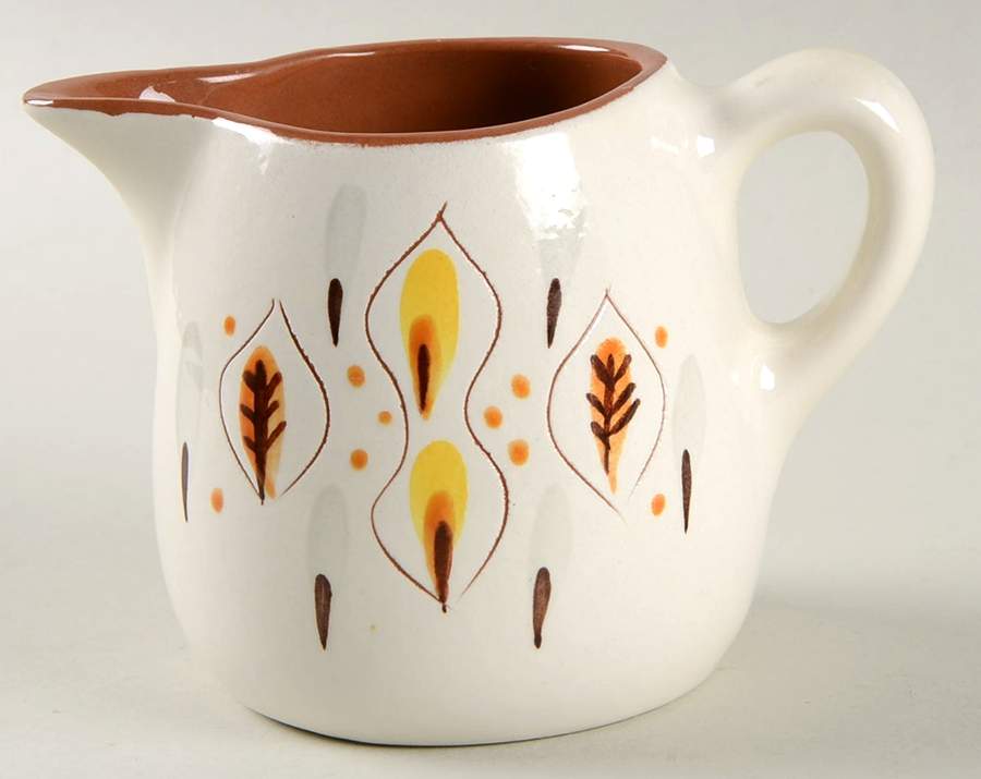 Amber Glo Creamer by Stangl-1