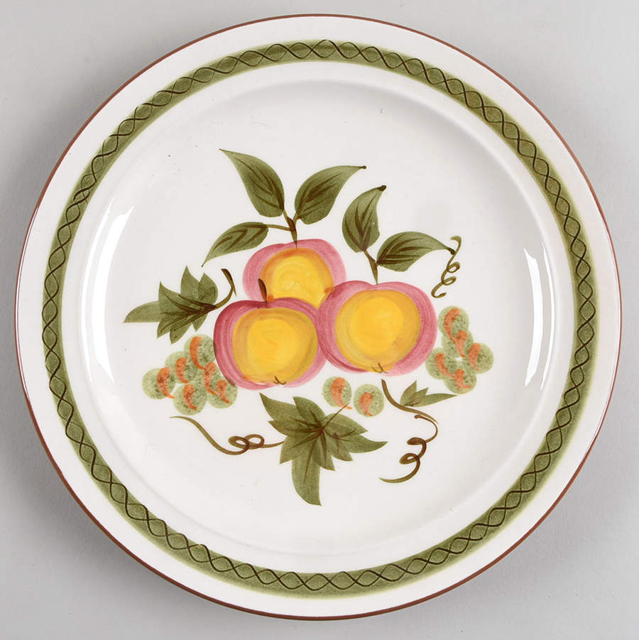 Apple Delight Dinner Plate by Stangl-1