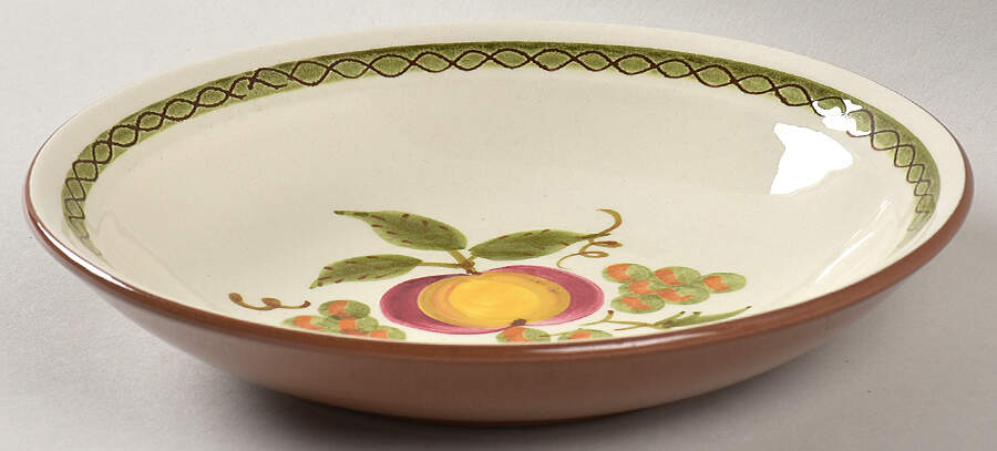 Apple Delight Coupe Soup Bowl by Stangl-1