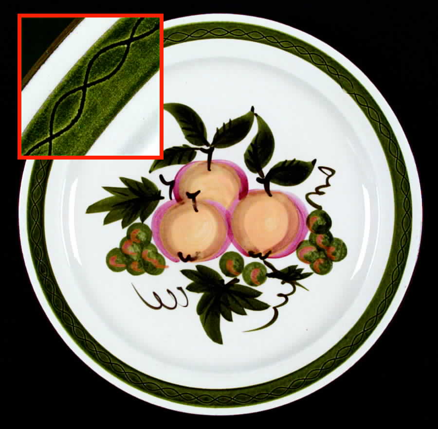 Apple Delight Dinner Plate by Stangl-1