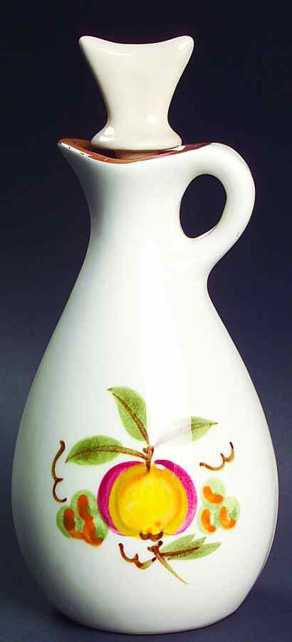 Apple Delight Cruet with Stopper by Stangl-1