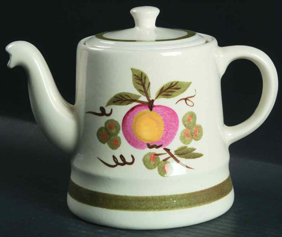 Apple Delight Teapot & Lid by Stangl-1