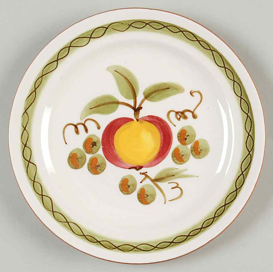 Apple Delight Bread & Butter Plate by Stangl-1