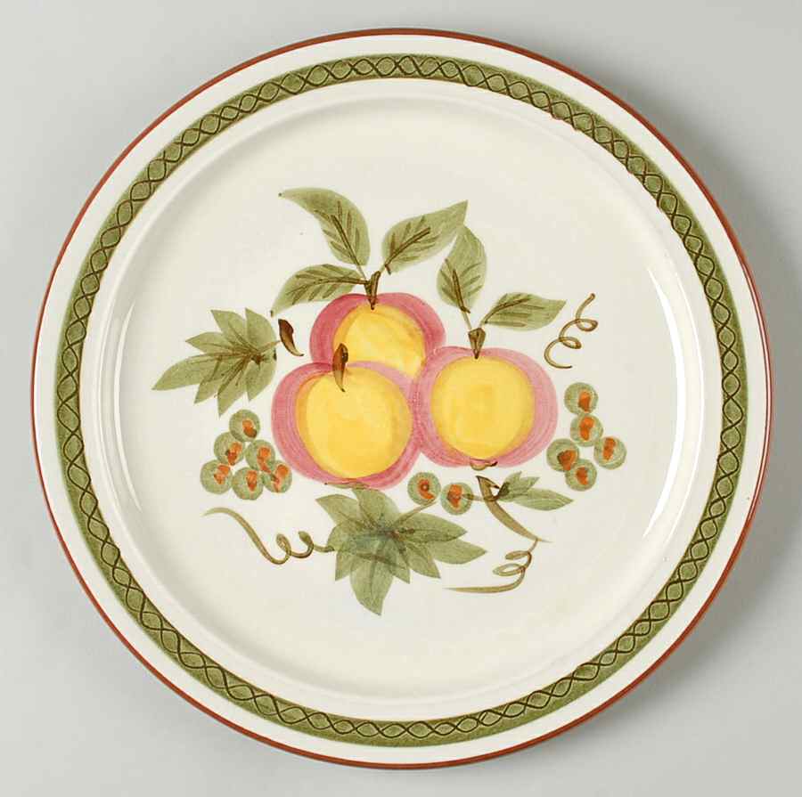 Apple Delight 12" Chop Plate (Round Platter) by Stangl-1