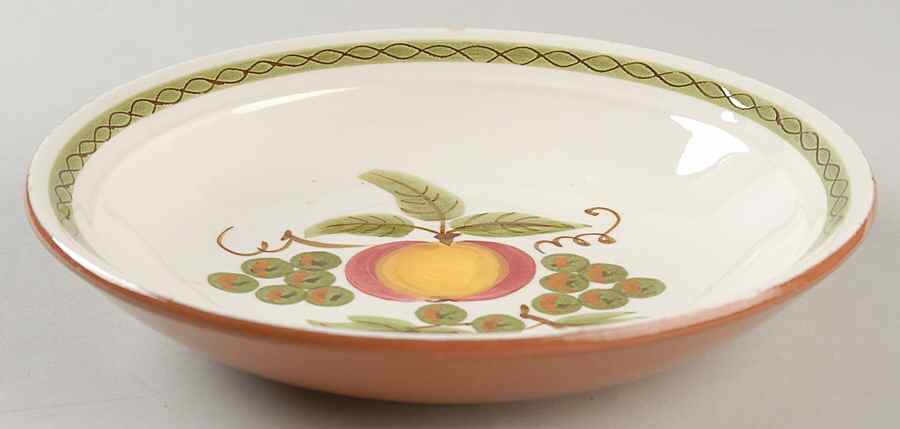 Apple Delight Coupe Soup Bowl by Stangl-1