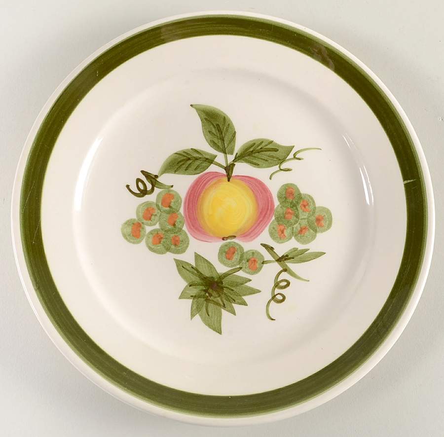 Apple Delight Salad Plate by Stangl-1