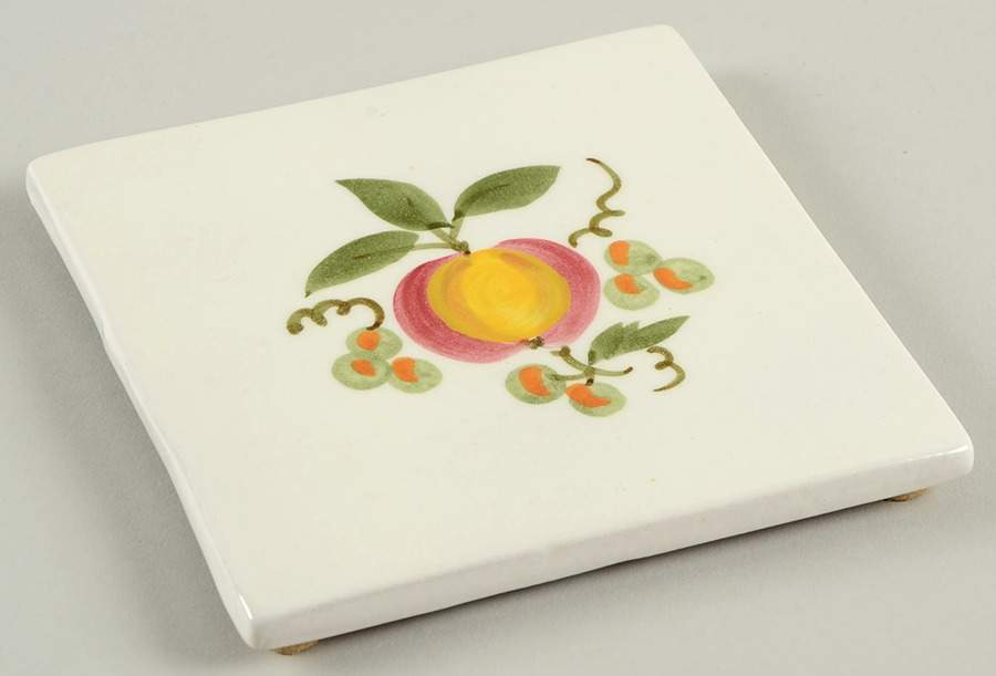 Apple Delight Tea Tile by Stangl-1