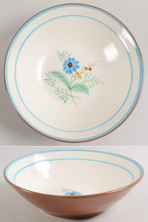 Bachelor's Button 8" Round Vegetable Bowl by Stangl-1