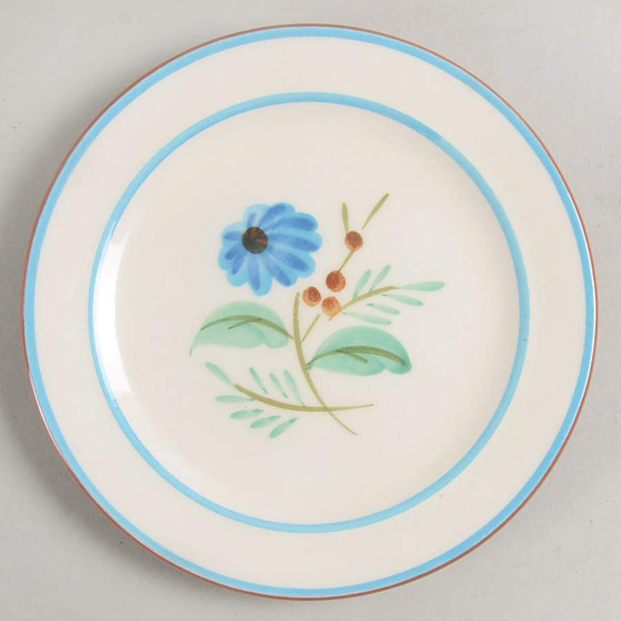 Bachelor's Button Bread & Butter Plate by Stangl-1