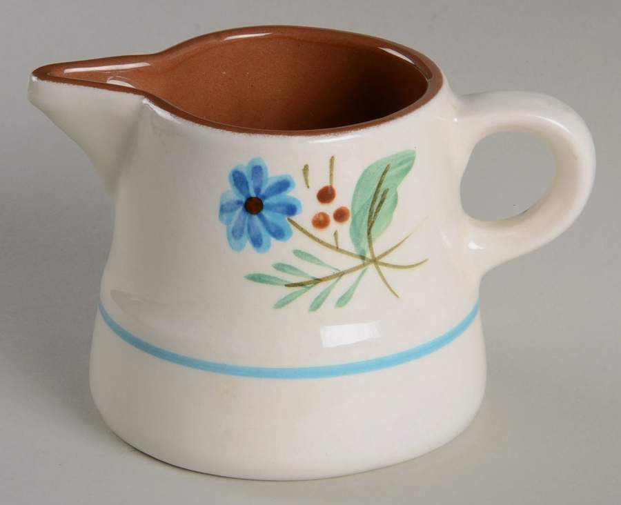 Bachelor's Button Creamer by Stangl-1