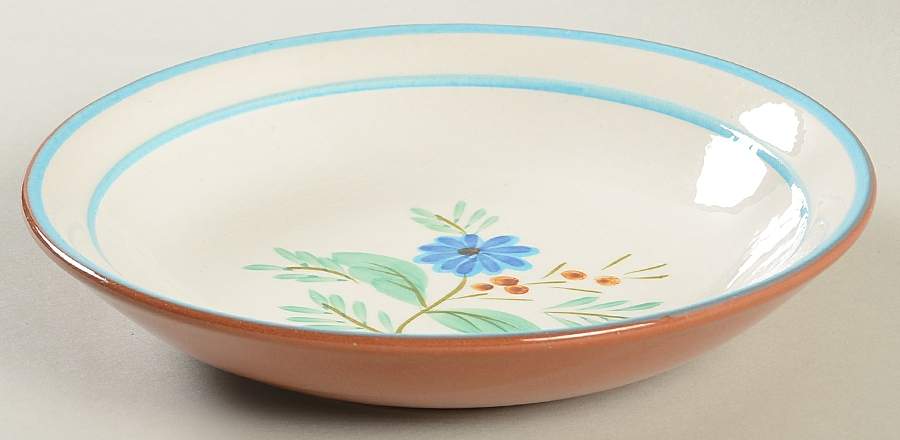 Bachelor's Button Coupe Soup Bowl by Stangl-1
