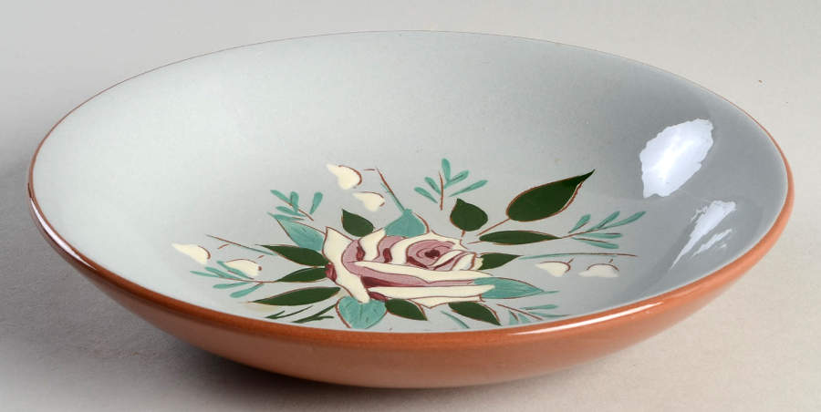 Bella Rosa Coupe Soup Bowl by Stangl-1