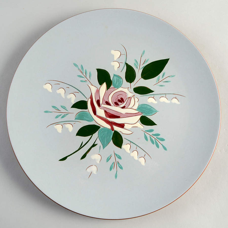Bella Rosa 12" Chop Plate (Round Platter) by Stangl-1
