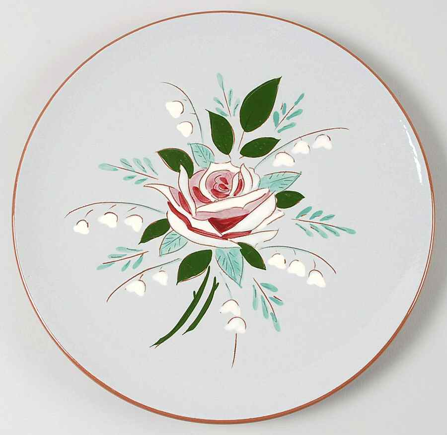 Bella Rosa Dinner Plate by Stangl-1