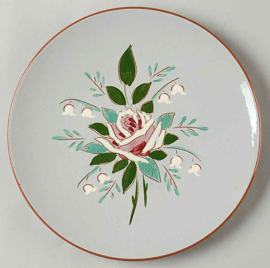 Bella Rosa Salad Plate by Stangl-1