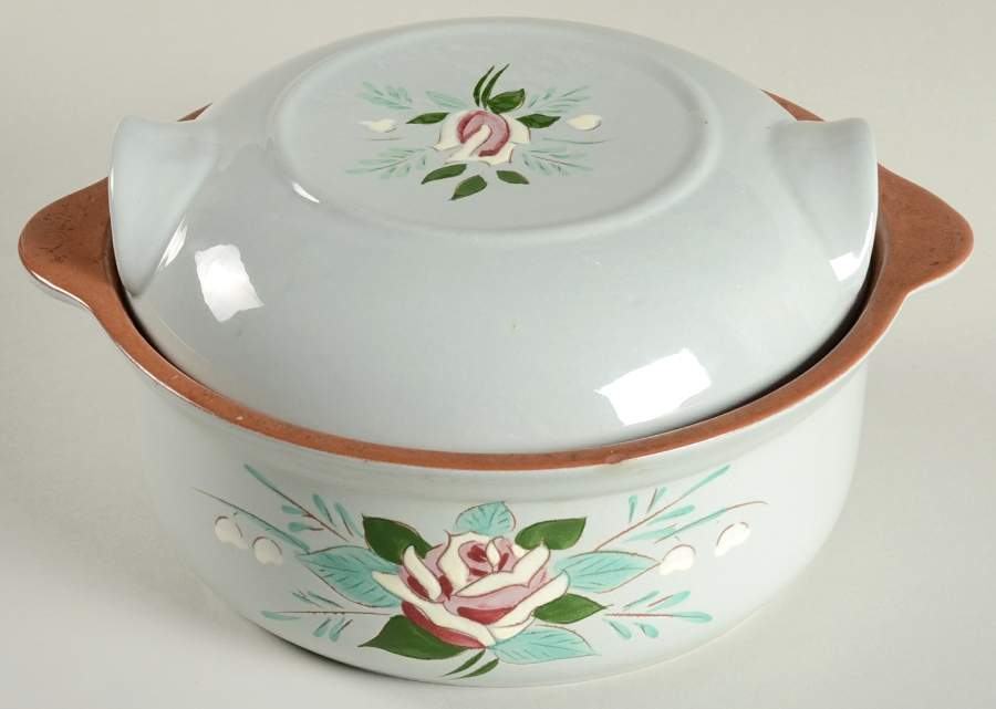 Bella Rosa 1.5 Qt Round Covered Casserole by Stangl-1