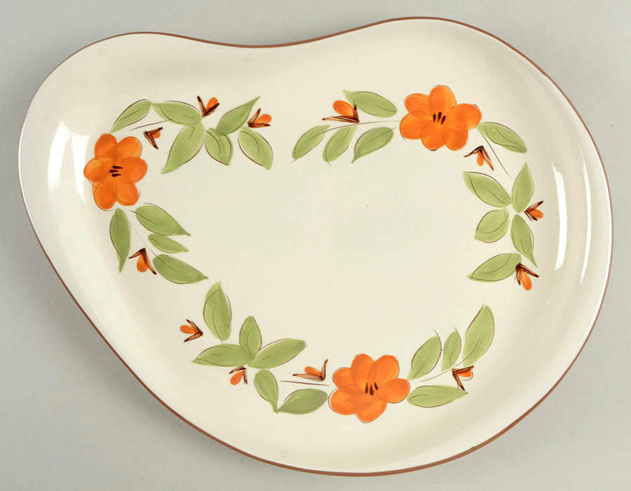 Bittersweet 13" Oval Serving Platter by Stangl-1